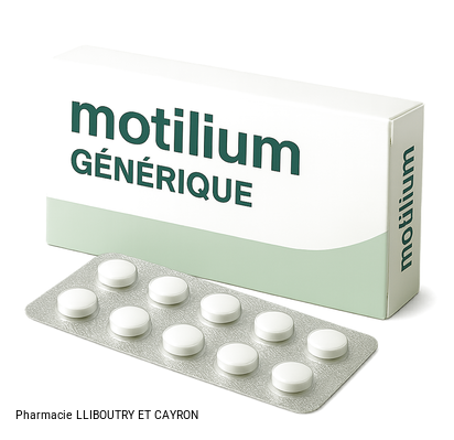 Motilium générique (dompéridone)